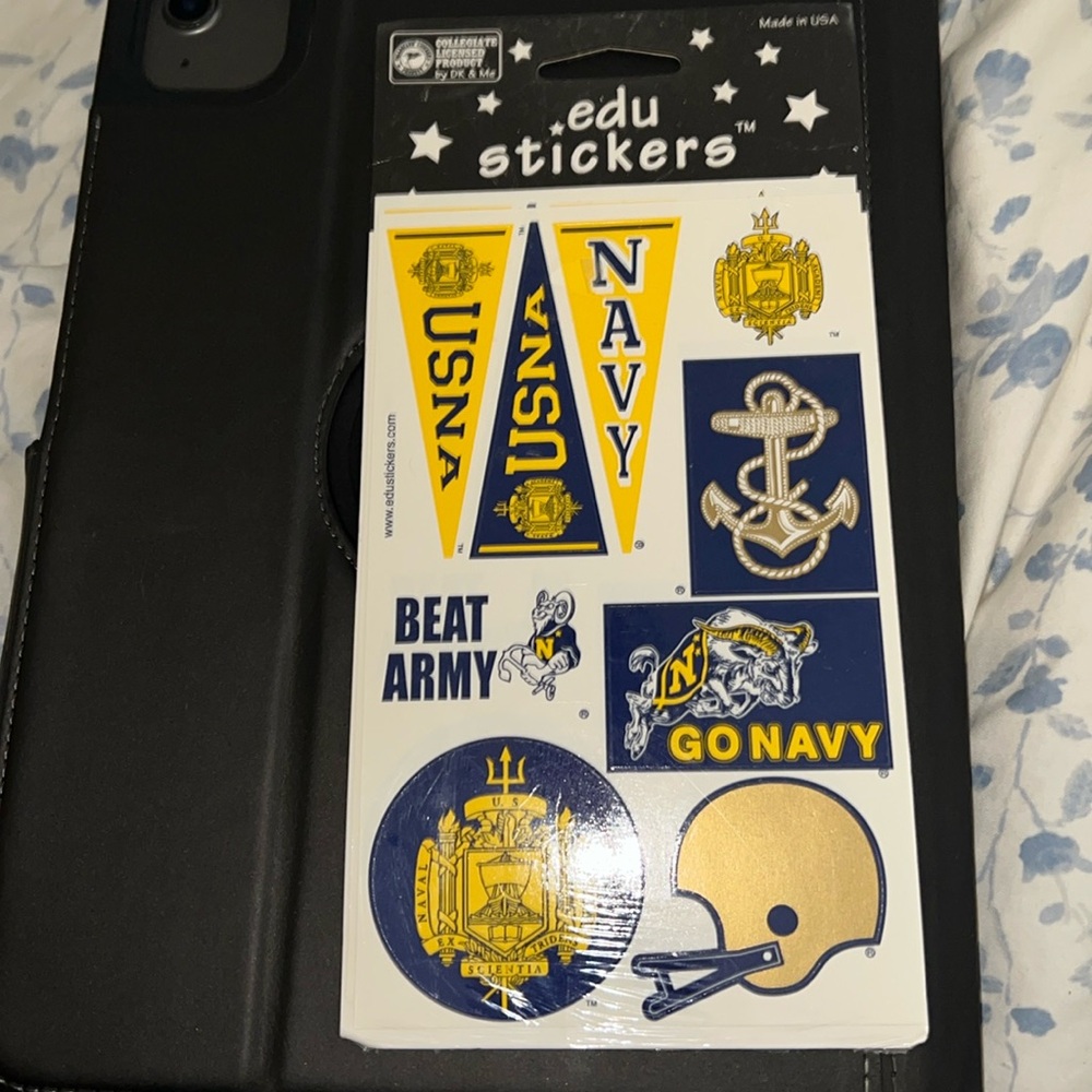 Vintage USNA stickers